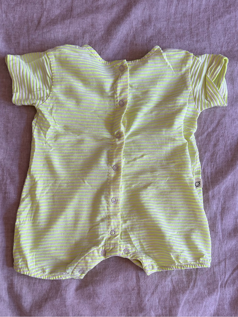 Cozmo Neon Stripe Baby Romper 18M